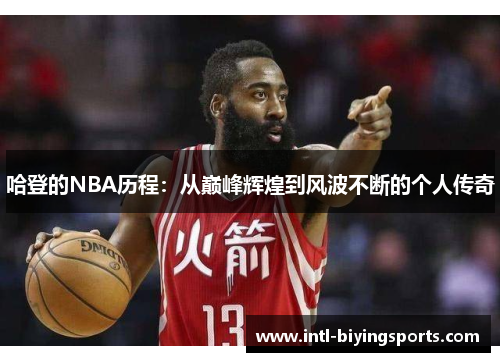 哈登的NBA历程：从巅峰辉煌到风波不断的个人传奇