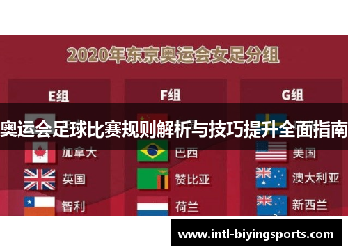 奥运会足球比赛规则解析与技巧提升全面指南